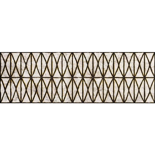 Плитка настенная Durstone Terme Decor Indus матовый серый 120х40 см