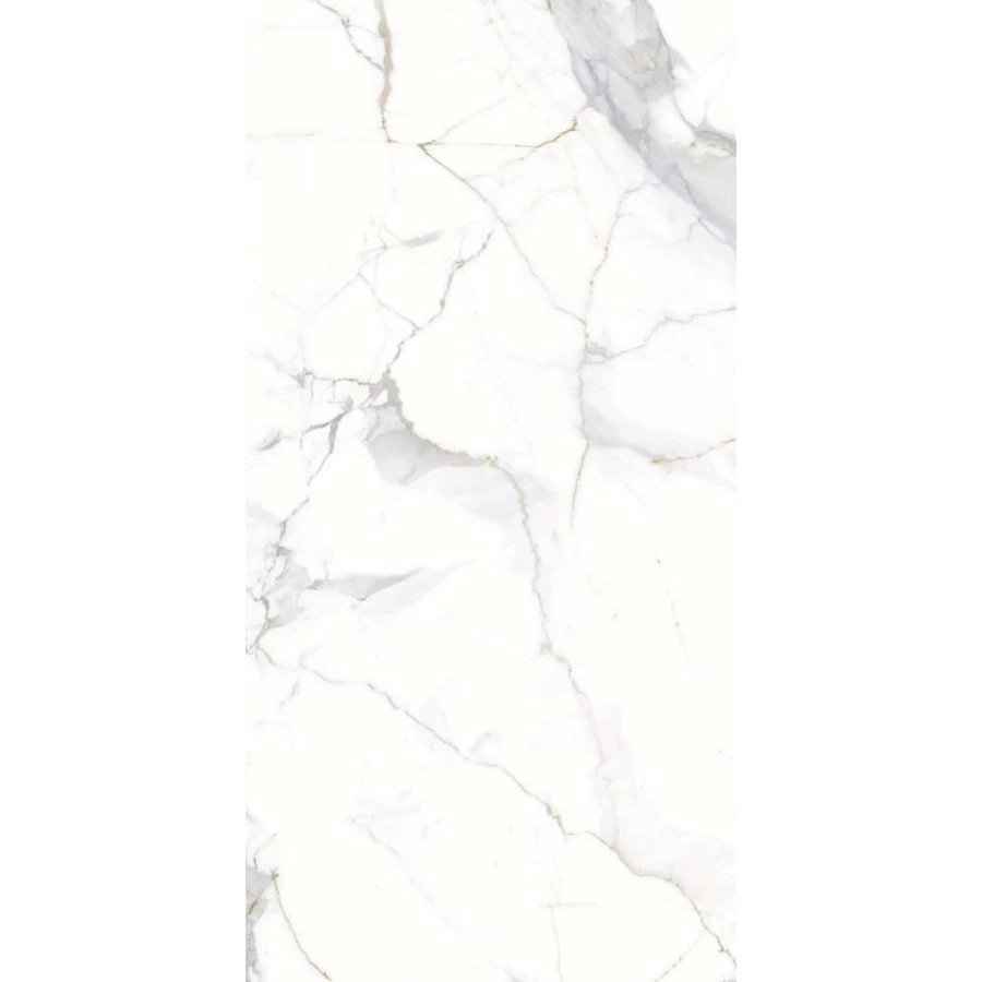 Керамогранит Global Tile Calacatta Imperial_GT Белый полированный GT120606103PR 120х60 см