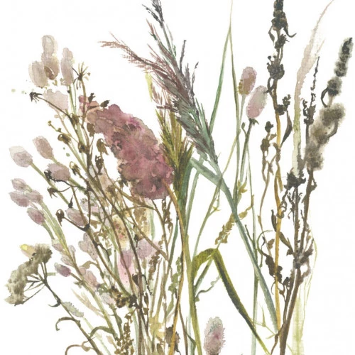 Обои флизелиновые Marburg Boho Панно белые 35798 1,59х2,7 м