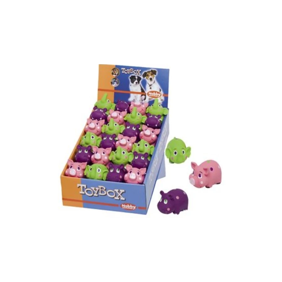 Игрушка для собак Nobby Зверушки в горошек 8 см