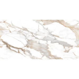 Керамогранит Ceradim Calacatta Fairy Gold бежевый Полированный 120х60 см