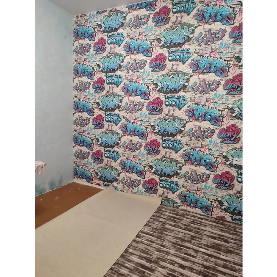 Обои флизелиновые Palitra Home HomeColor Daim серые HC71906-14 1.06х10.05 м