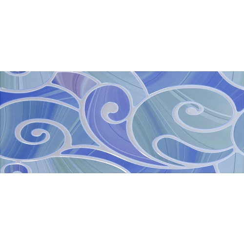 Декор Gracia Ceramica Arabeski blue decor 01 25х60 см