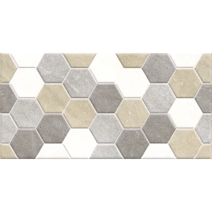 Плитка настенная ALMA Ceramica Savoy рельефная матовая многоцветная TWA3060SAV47 60х30 см