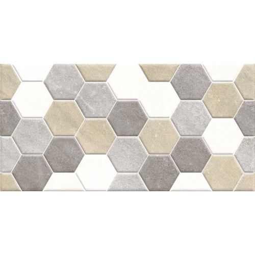 Плитка настенная ALMA Ceramica Savoy рельефная матовая многоцветная TWA3060SAV47 60х30 см