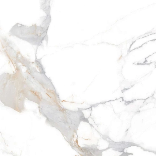 Керамогранит Global Tile Calacatta Imperial_GT Белый полированный GT60606103PR 60х60 см