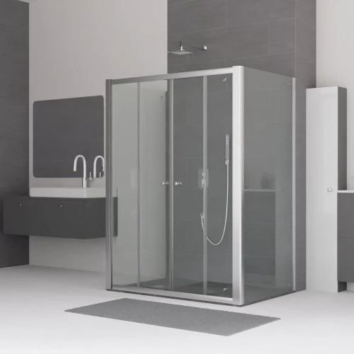 Душевой уголок RGW CL-43 P CL-10 + 2Z-050-1 Прозрачное 040943128-011P 120х80 см