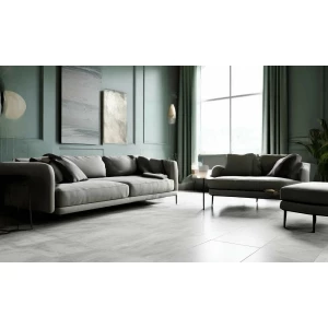 Керамогранит Gresse Madain grispi карвинг серо зеленый цемент GRS07-15MD 60x60 см