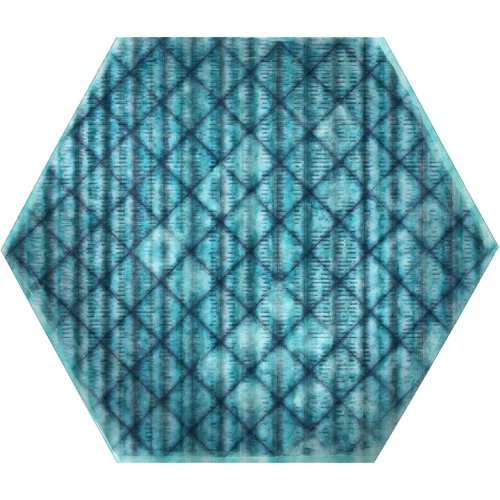 Керамогранит ITT Ceramic Hexa Tribu Blue Matt 26,7х23,2 см