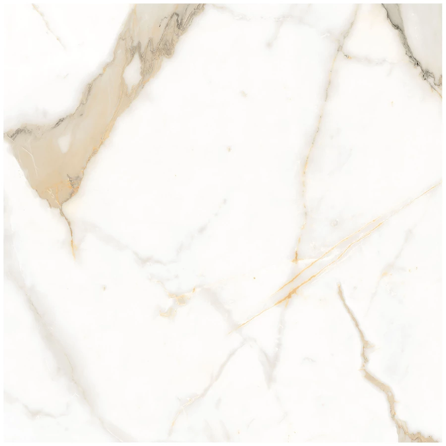 Керамогранит Ceradim Calacatta Superior Полированный белый 60х60 см