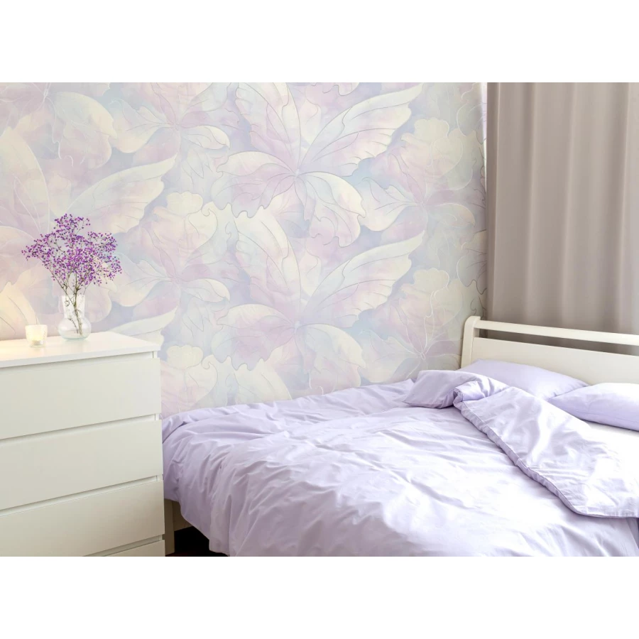 Обои флизелиновые Palitra Life Babochki серые PL72416-42 1,06х10,05 м