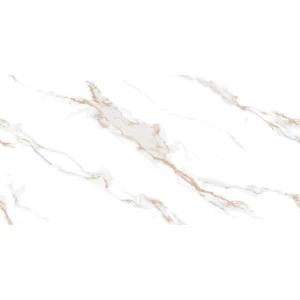 Керамогранит Ceradim Calacatta Sharp Gold белый Полированный 120х60 см