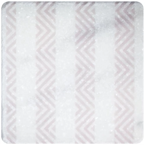 Декор Stone4Home Marble Натуральный мрамор White motif №8 10x10 см