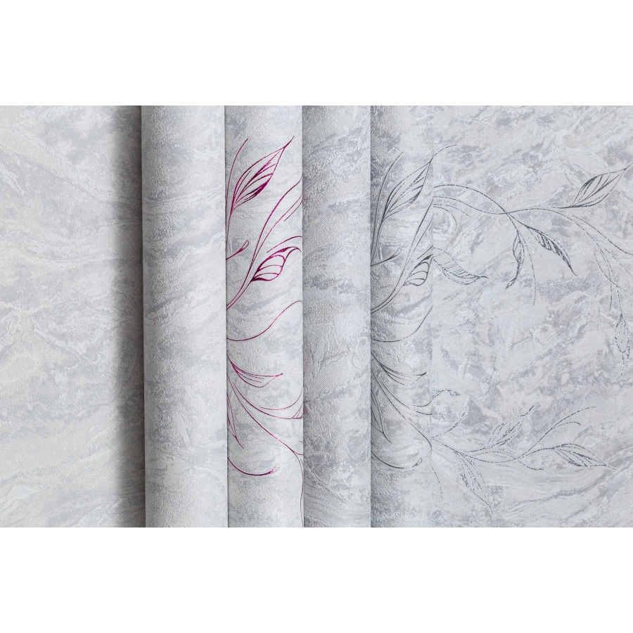 Обои бумажные Palitra Home Protect-Gracia серые HC11064-28a 0,53х10,05 м