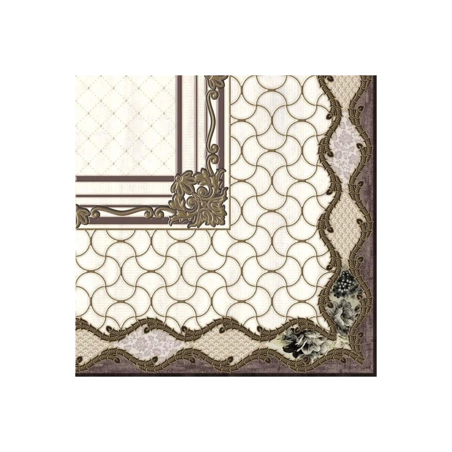 Плитка напольная Baldocer Vasari Esquina Угол глянцевый бежевый 44,7х44,7 см