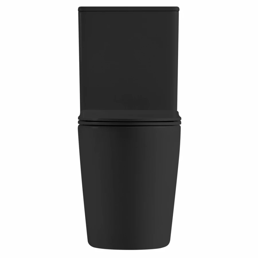 Унитаз Abber Bequem компакт черный матовый безободковый AC1112TMB