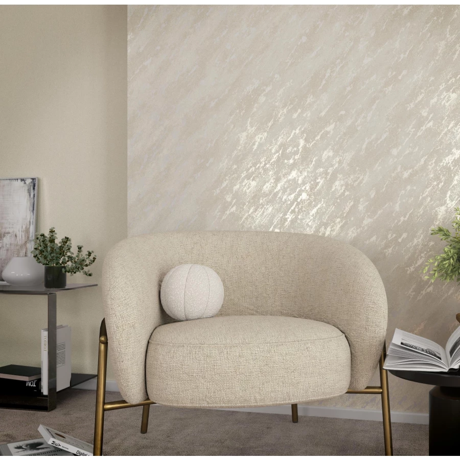 Обои винил на флизелине Marburg Lava коричневые 35225 10,05x1,06 м