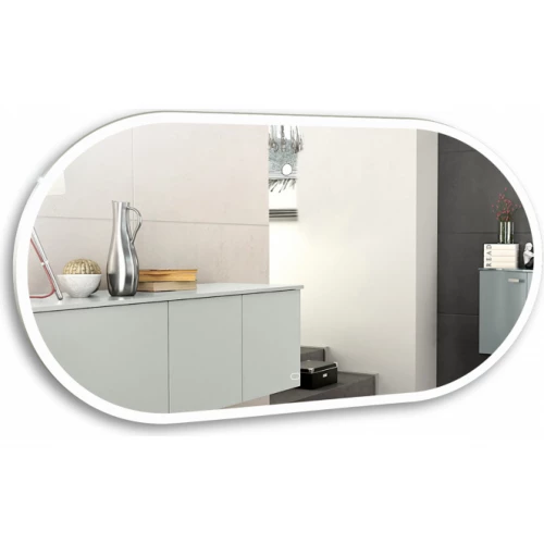 Зеркало MixLine Виола ШВ сенсорный выключатель светодиодная подсветка гор/верт крепеж 547314 50х100 см