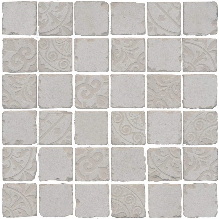 Керамогранит Kerama Marazzi Про Фьюче Декор мозаичный матовый светло-серый SBM005/DD640320 30x30 см