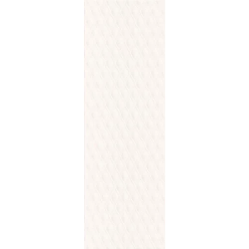Плитка Meissen Keramik Ocean Romance рельеф белый 29x89 см