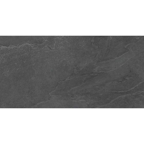 Керамогранит Geotiles Ardesia Black матовый черный 120х60 см
