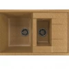 Мойка из искусственного мрамора Mixline ML-GM22 525173 49,5x77 см