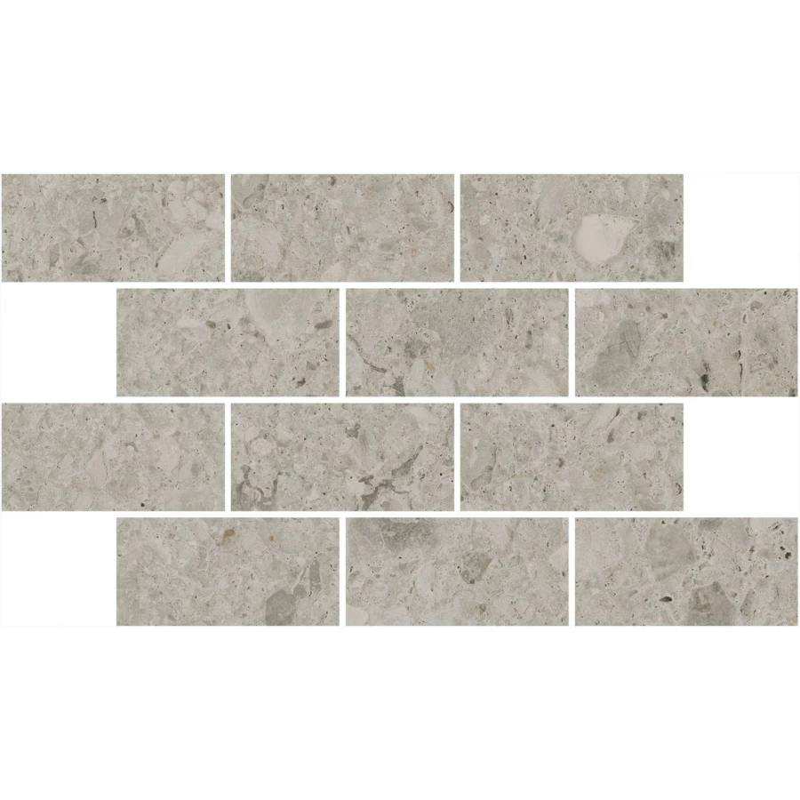 Декор Kerama Marazzi Чеппо ди Гре мозаичный обрезной матовый бежевый светлый DD605920/MM 34,6x20 см