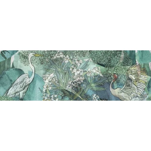 Панно стеклянное Ceramika Konskie Botanica Rett Decor (3) 75x75 см