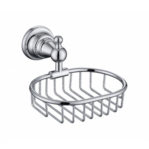 Мыльница (металл) Kaiser KH-2204 хром (латунь)