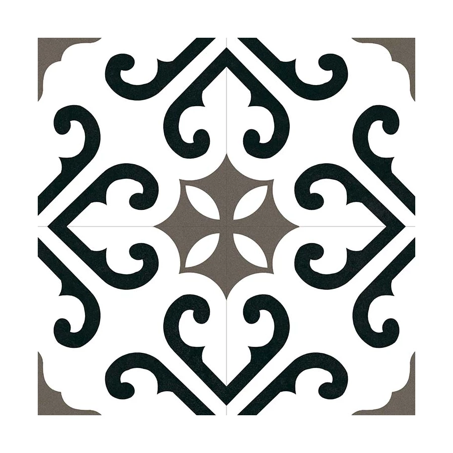 Керамогранит Halcon Ceramicas Hidraulicos Derby Grey 45x45 см