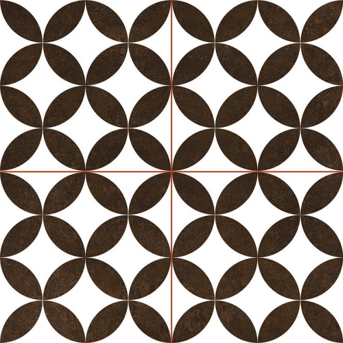 Плитка керамическая Nice Ker Шик Роы / Chic Roy полуматовая белая NKR_CH_ROY 45х45 см