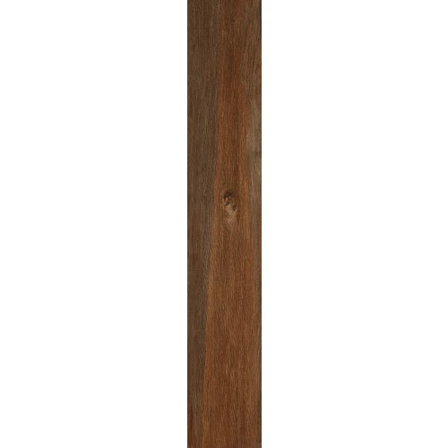 Керамогранит Serenissima I Lecci Leccio Verniciato Ret матовый темно-коричневый 120х20 см