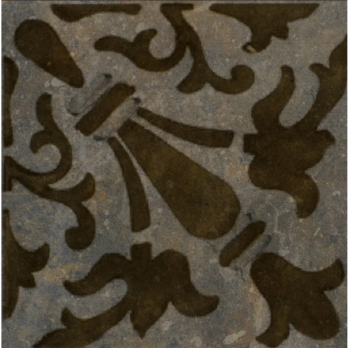 Керамогранит Nanda Tiles Терра Вердина / Terra Verdina полуматовый серый 11,5x11,5 см