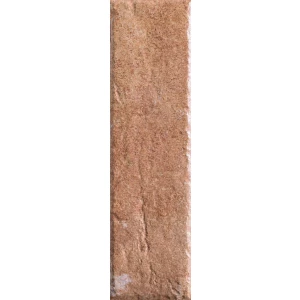 Плитка фасадная Paradyz Scandiano Rosso elewacja, 0.74 м2, 24,5x6,6 см