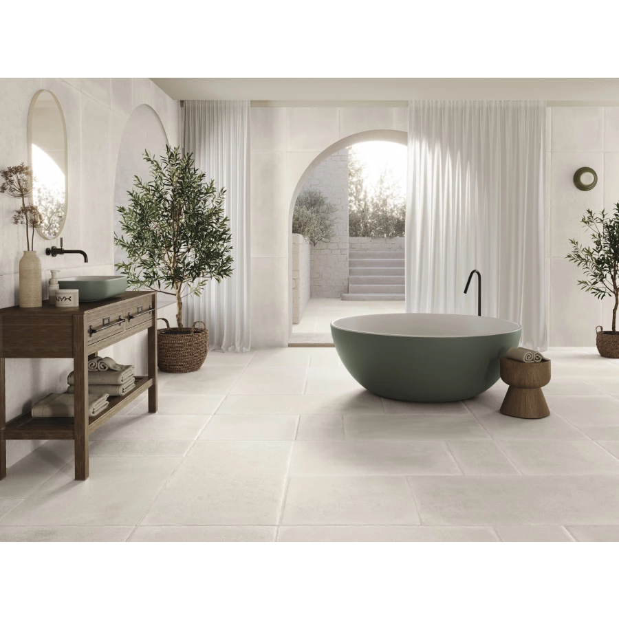 Керамогранит Ape Ceramica Clos Bianco Rect матовый белый A041802 120,8х60,4 см