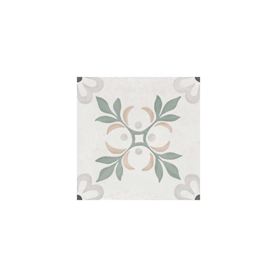 Керамогранит Harmony Peronda Sirocco Green Garden серо-зелёный 3386036156 22,3х22,3 см