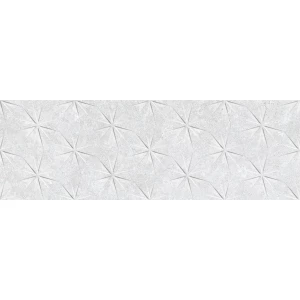 Плитка Saloni Markthal Graphic Light матовая белая 90x30 см