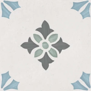 Керамогранит Harmony Peronda Sirocco Bloom серый 3386036516 22,3х22,3 см