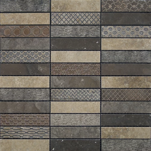 Мозаика Petra Antiqua Fast Mosaics Klang камень 30.5x30.5 см