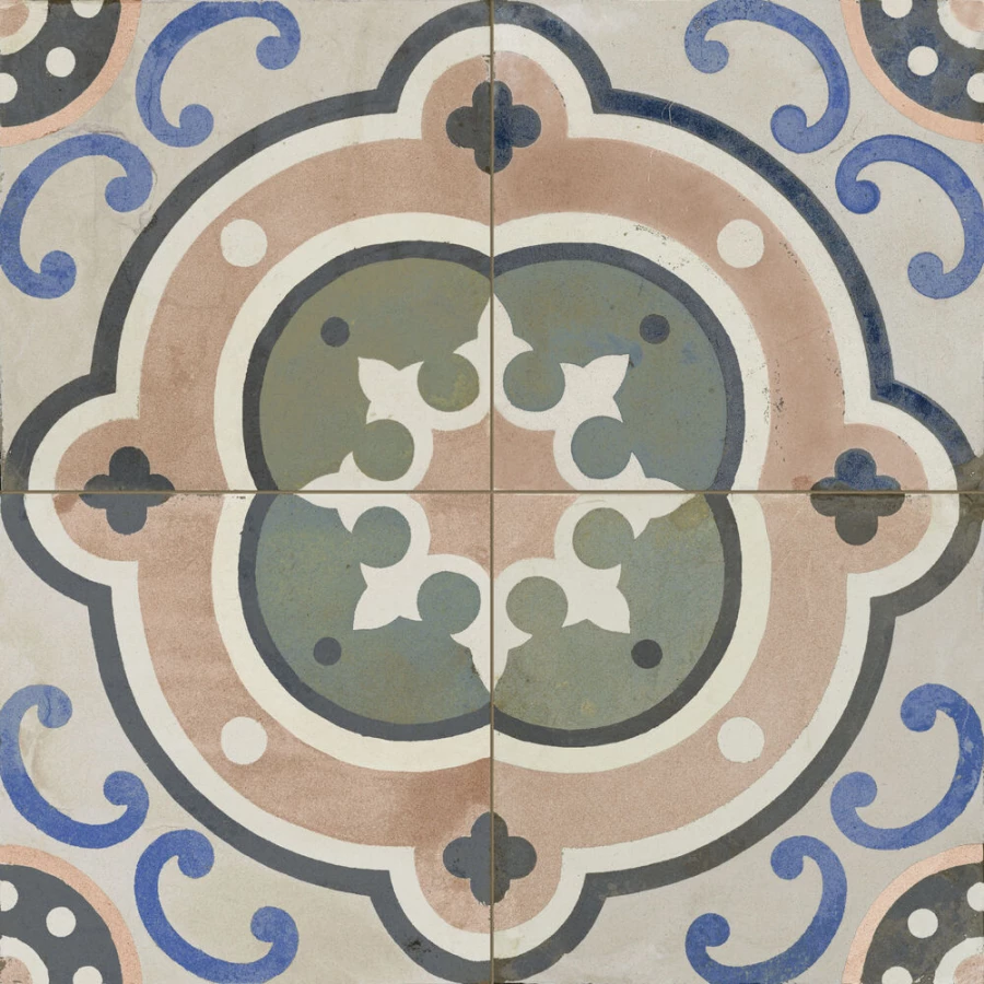 Керамическая плитка Peronda FS Barna Raval матовая многоцветная 0100337764 45х45 см