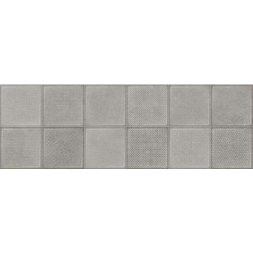 Плитка настенная ALMA Ceramica Cube матовая серая TWU3090CUB70R 90х30 см