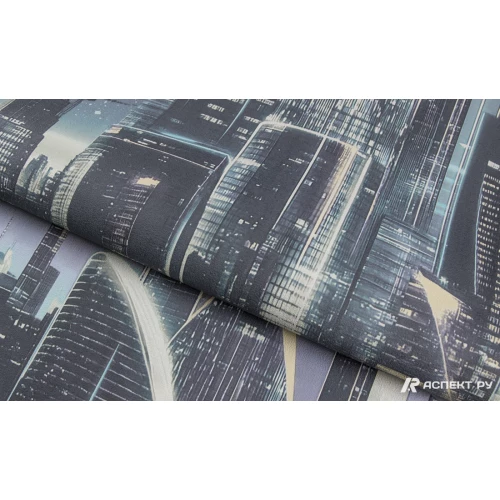 Обои флизелиновые Аспект Сингапур серые 70618-46 1,06х10,05 м