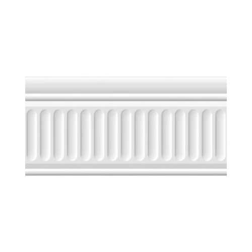 Бордюр Kerama Marazzi Бланше белый структурированный 19048\3F 9,9*20 см