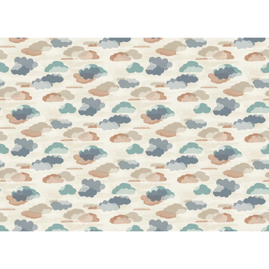 Обои флизелиновые Grandeco Little Dreamers бежевые LD 2015 0,53х10,05 м