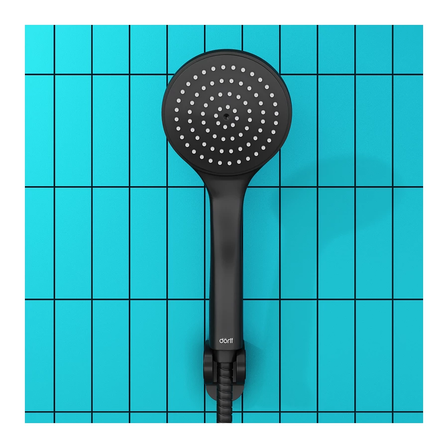 Душевой набор Dorff Comfort черный D0208000BL