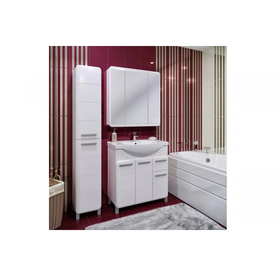 Тумба под раковину Runo Эрика 80 под умывальник Erica 80 УТ000003319