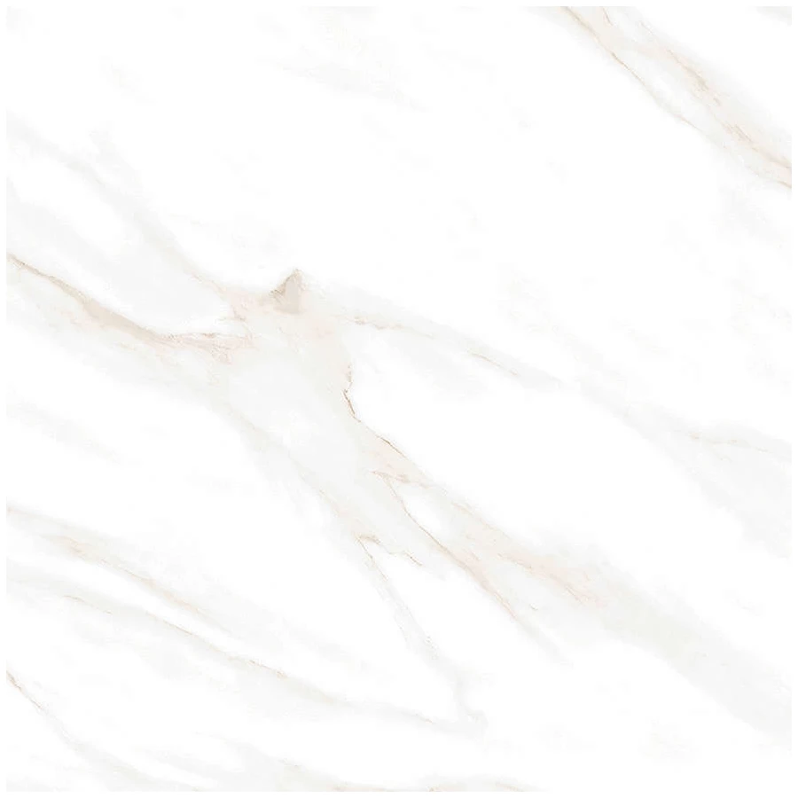 Керамогранит Ceradim Calacatta Clarity Gold матовый белый 60х60 см