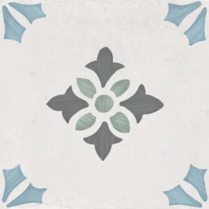 Керамогранит Harmony Peronda Sirocco Bloom серый 3386036516 22,3х22,3 см