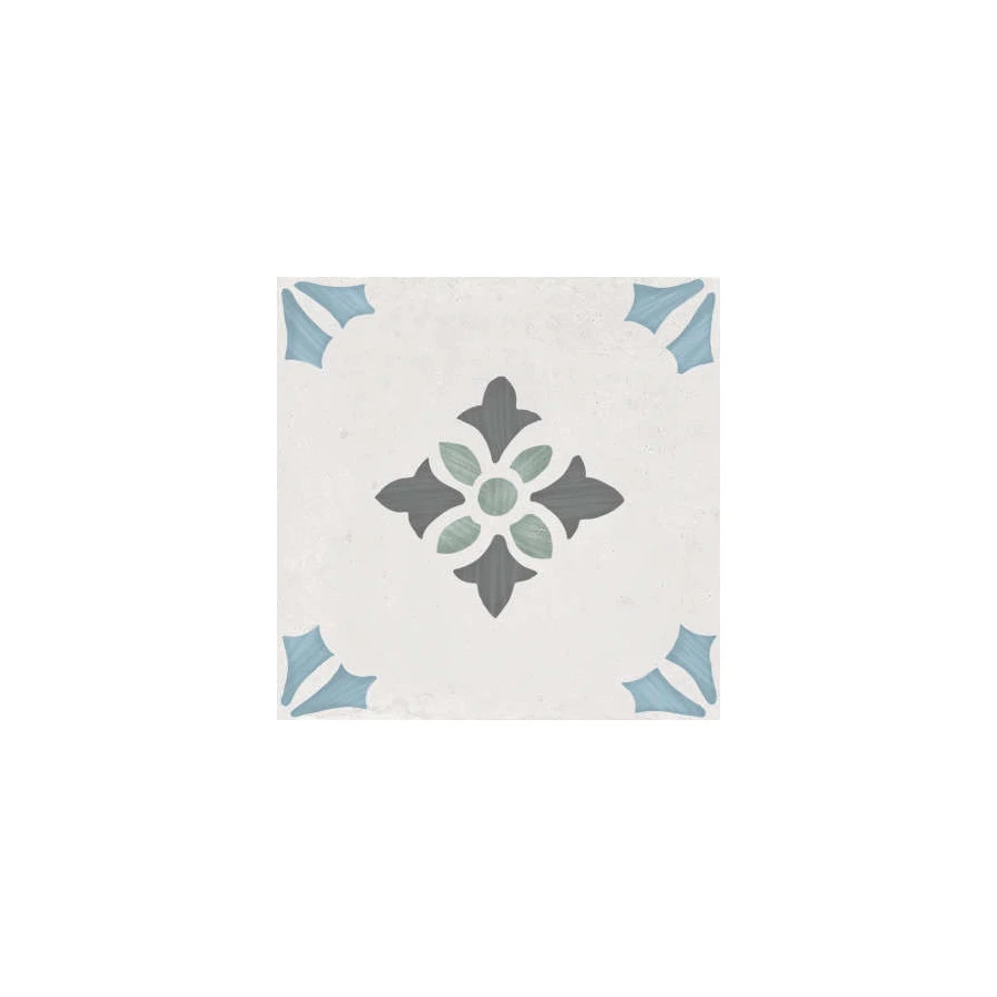 Керамогранит Harmony Peronda Sirocco Bloom серый 3386036516 22,3х22,3 см