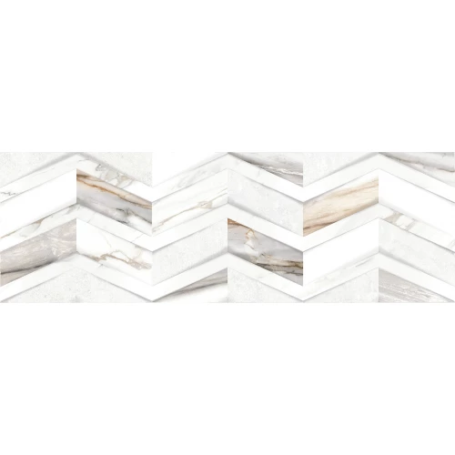 Плитка настенная Delacora Delta Chevron WT15DLA55R 74х24,6 см